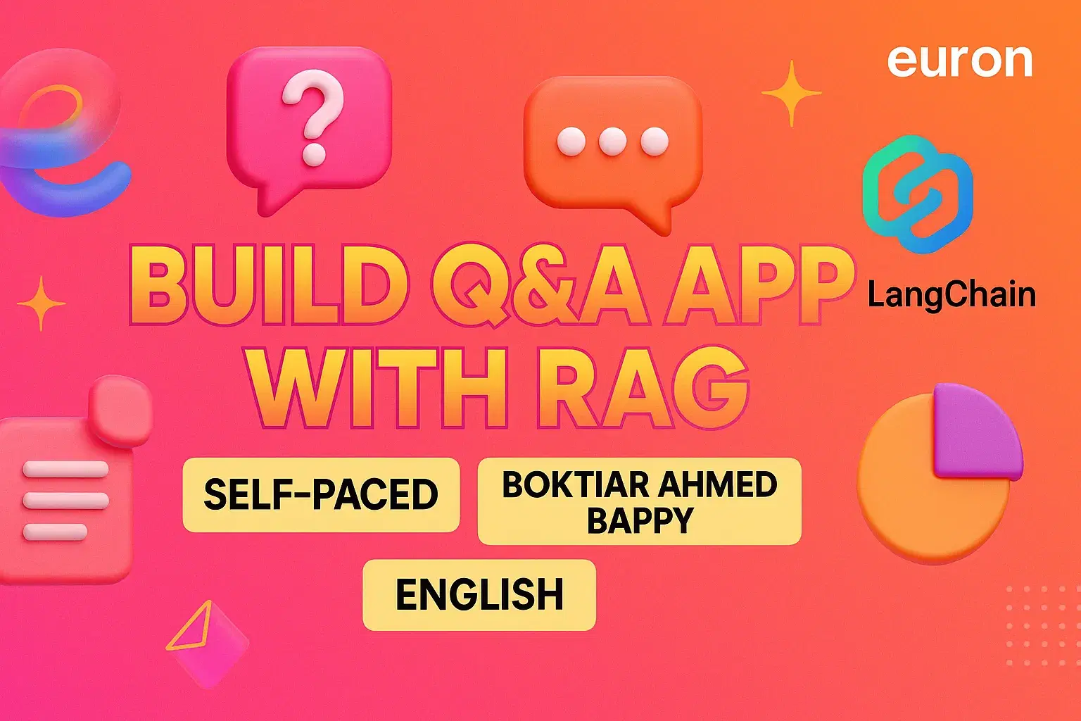 Build a Q&A App with RAG using Gemini Pro and Langchain