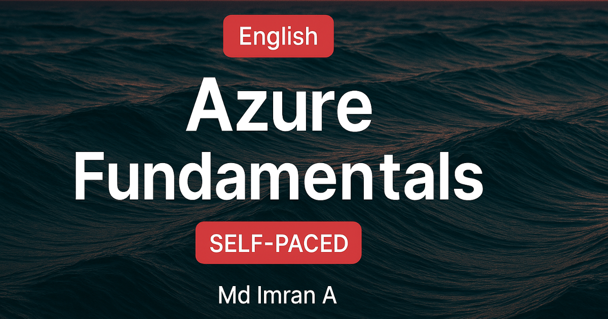 Azure Fundamentals